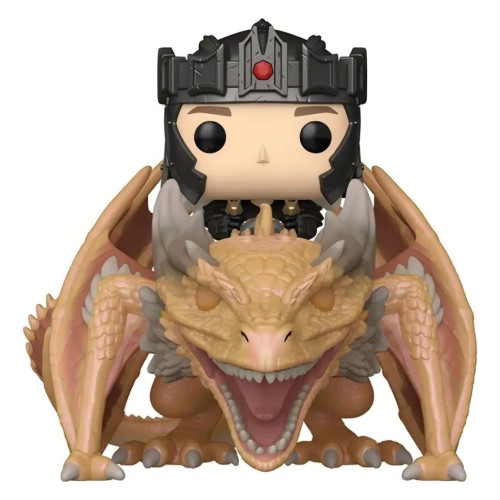 Funko Pop! Rides Deluxe – Aegon Targaryen with Sunfyre #135 House Of The Dragon #135 - Produto Original