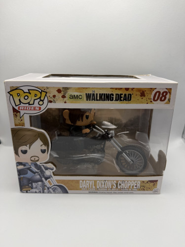 Funko Pop! Rides The Walking Dead – Daryl Dixon’s Chopper #08 The Walking Dead #08 - Produto Original