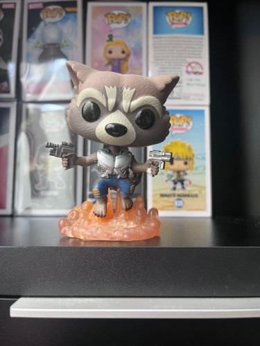 Funko Pop  Rocket - Guardians of The Galaxy Vol. 2 - Marvel #201 - Produto Original