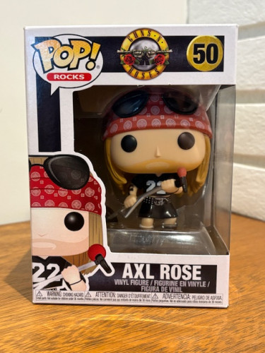 Funko Pop! Rocks - Axl Rose Guns N' Roses #50 - Produto Original
