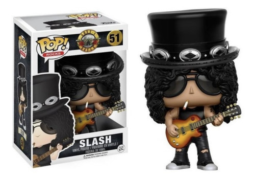 Funko Pop! Rocks - Slash Guns N' Roses #51 - Produto Original