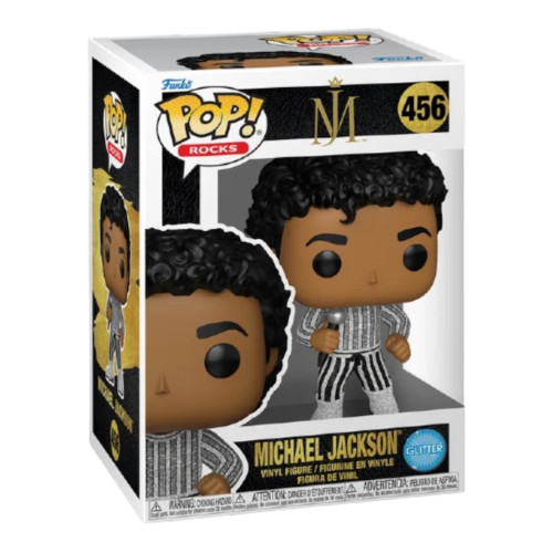 Funko Pop! Rocks - Michael Jackson (Glitter) - Michael Jackson - #456