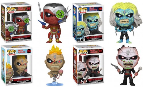 Funko Pop! Rocks: Somewhere In Time, Live After Death, Seventh Son Of A Seventh Son, Nights Of The Dead (#248, #249, #250, #251)-Iron Maiden-4