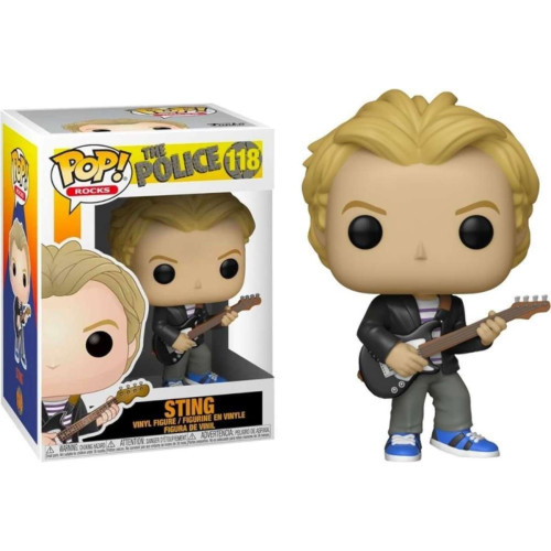 Funko Pop! Rocks: The Police - Sting #119-Rocks The Police-119