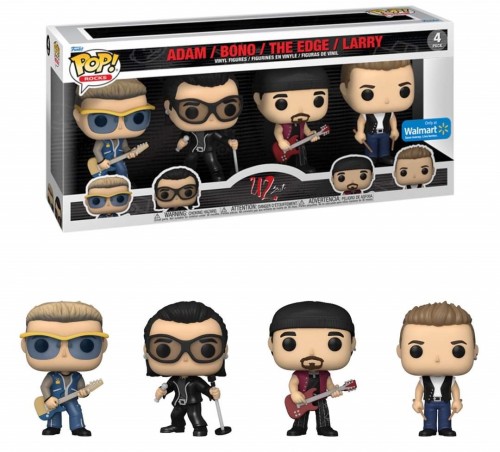 Funko Pop! Rocks: U2 (pack) U2 #4 - Produto Original