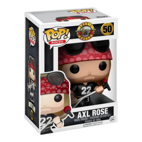 Funko Pop! Rocks Guns N Roses - Axl Rose - Guns N' Roses - #50