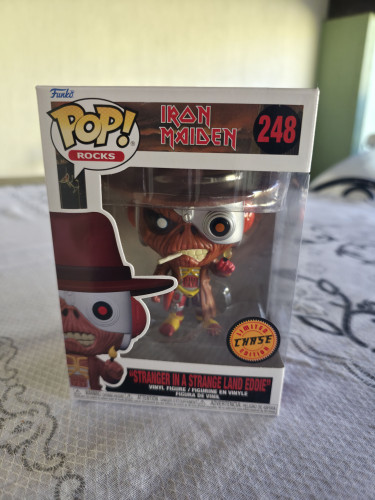 Funko Pop! Rocks Iron Maiden Stranger In A Strange Land Eddie 248 Exclusivo Chase-ROCK IRON MAIDEN-248