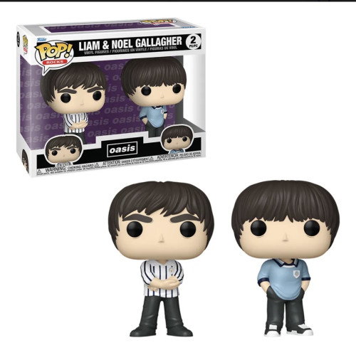Funko Pop! Rocks Oasis Liam & Noel Gallagher 2 Pack-Rocks Oasis-2