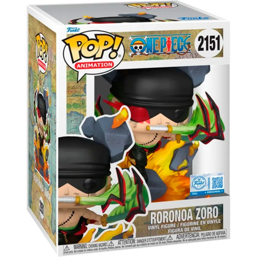 Funko Pop Roronoa Zoro - One Piece - #2151 FUNKO POP #2151 - Produto Original