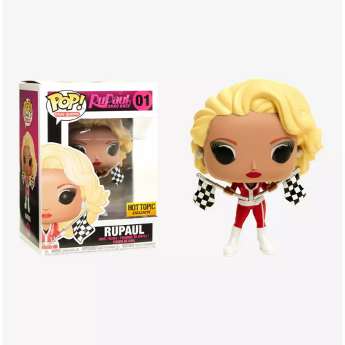 Funko Pop! Rupaul Drag Race Hot Topic Exclusivo (sem Glitter) Com Protetor Na Caixa Drag Queens #01 - Produto Original