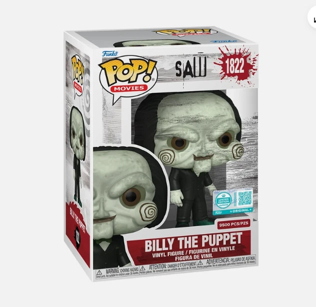 Tubbz SAW Funko pop ビリーフィギュアセット PRÉ-VENDA] Funko Pop