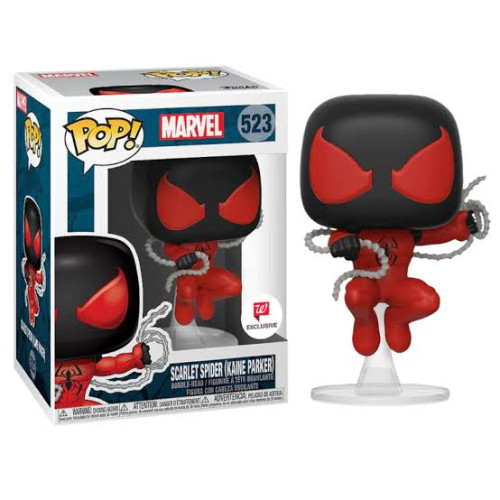 Funko Pop! Scarlet Spider (kaine Parker) - Walgreens Exclusive - Marvel Comics (caixa Avariada) Marvel Comics #523 - Produto Original