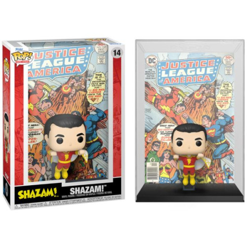 Funko Pop! Shazam - Capas Em Quadrinhos Da Liga Da Justiça Da América: Shazam! Nº 137 #14-Shazam-137