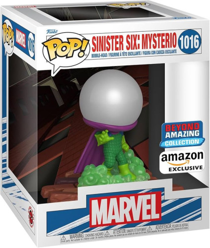 Funko Pop! Sinister Six: Mysterio (EXCLUSIVO) Marvel #1016 - Produto Original