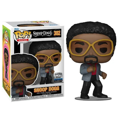 Funko Pop! Snoop Dogg 15.000 Pçs Disco Sensual Seduction 382-ROCKS SNOOP DOGG-382