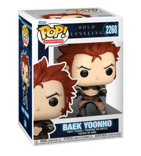 Funko Pop  Solo Leveling Baek Yoonho 2268 Solo Leveling #2267 - Produto Original