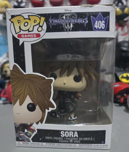 Funko Pop! Sora Kingdown Hearts #406 - Produto Original