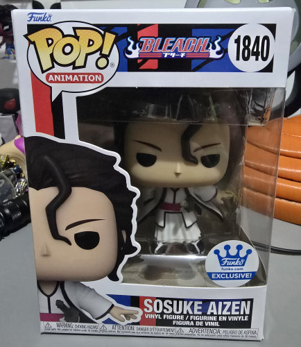 Funko Pop! Sosuke Aizen Animation Bleach #1840 - Produto Original
