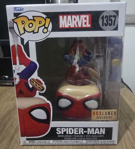 Funko Pop! Spider Man SPIDER MAN #1357 - Produto Original