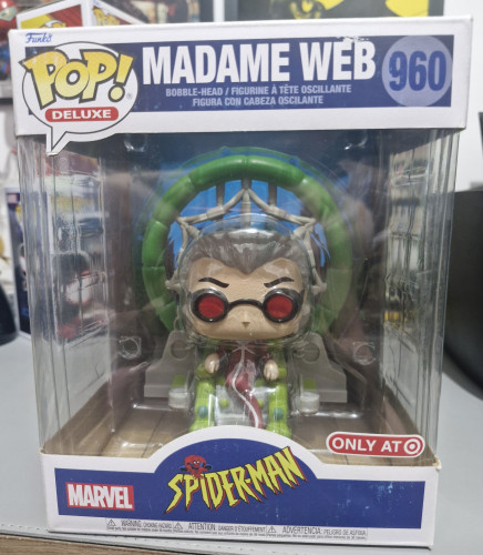 Funko Pop! Spider Man Madame Web Spider-man #960 - Produto Original