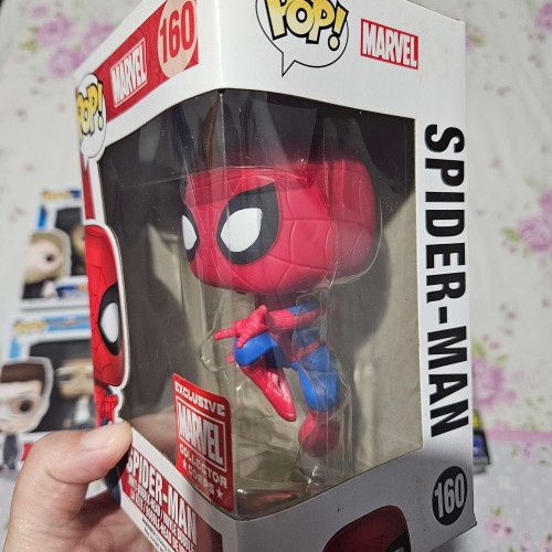 Funko Pop! Spider-man Exclusivo Collector Corps Marvel 160 - Marvel - #160