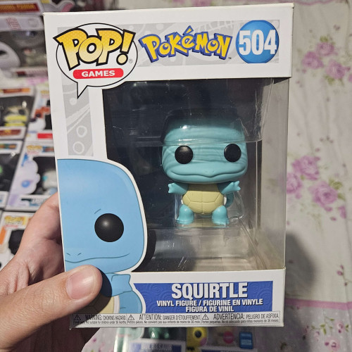 Funko Pop! Squirtle Pokémon 504 - Pokemon - #504