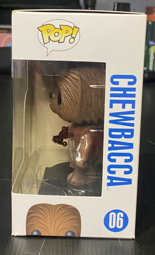 Funko Pop! Star Wars - Chewbacca (fonte pequena) - Star Wars - #06