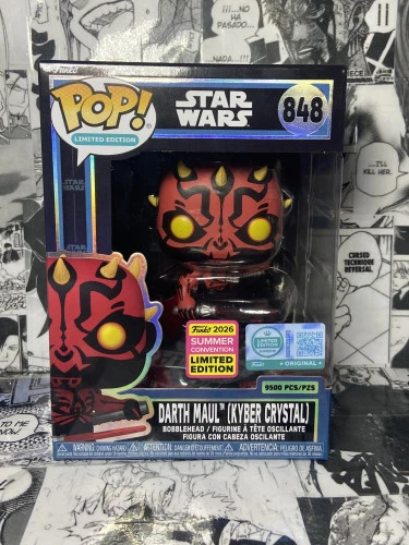 Funko Pop! Star Wars - Darth Maul (Kyber Crystal) - Star Wars  #848