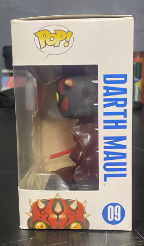 Funko Pop! Star Wars - Darth Maul (fonte Pequena) - Star Wars - #09