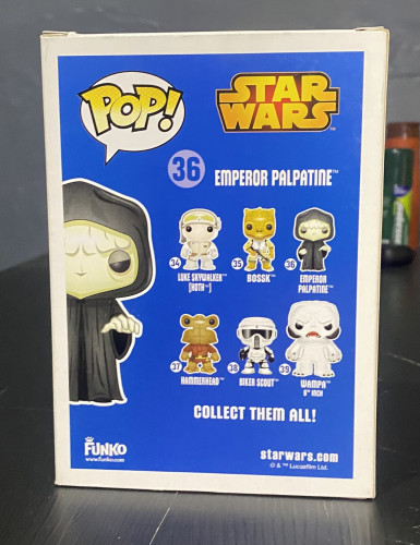 Funko Pop! Star Wars - Emperor Palpatine - Star Wars - #09