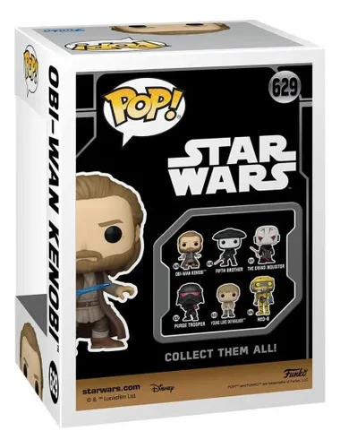 Funko Pop! Star Wars - Obi-Wan Kenobi #629 - Stars Wars - #629