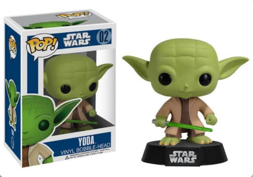 Funko Pop! Star Wars - Yoda (caixa azul e fonte pequena)-Stars Wars-2