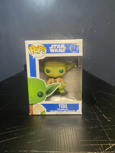 Funko Pop! Star Wars - Yoda (caixa azul e fonte pequena) - Stars Wars - #2