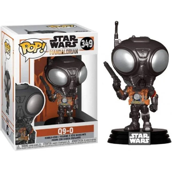 Funko Pop! Star Wars: Mandalorian - Q9-0 #349 Star Wars The Mandalorian #349 - Produto Original