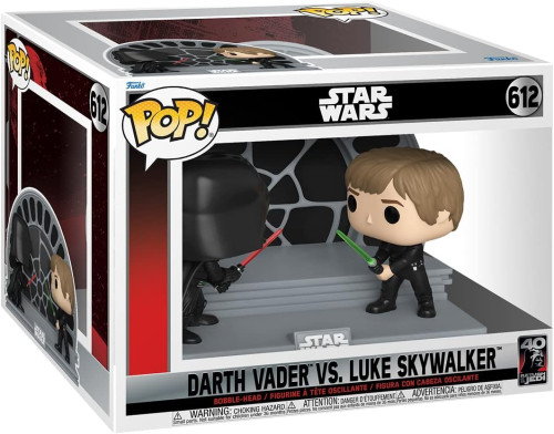 Funko Pop! Star Wars 612 - Darth Vader Vs. Luke Skywalker Stars Wars #612 - Produto Original