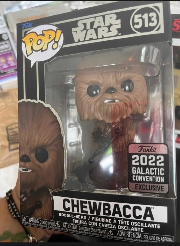 Funko Pop! Star Wars Galactic Convention 2022: Chewbacca - Star Wars Galactic Convention 2022 - #514