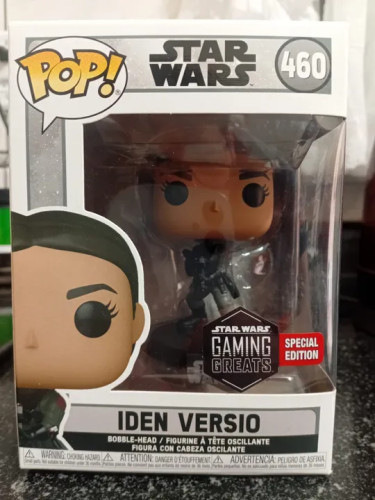 Funko Pop! Star Wars Gaming Greats Iden Versio Special Edition 460 - Star Wars - #460