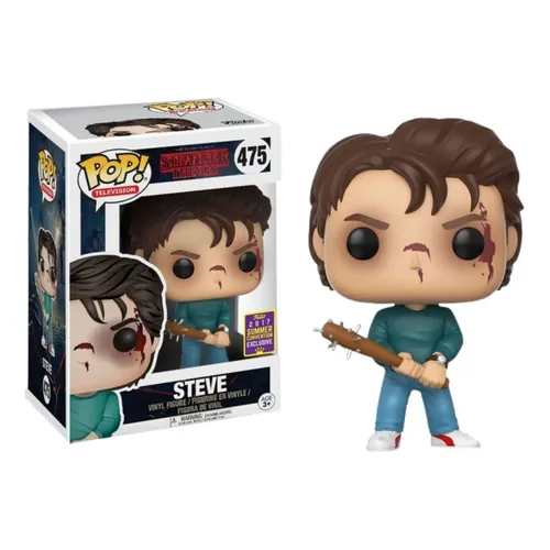 Funko Pop! Steve - Exclusivo SDCC Stranger Things #475 - Produto Original