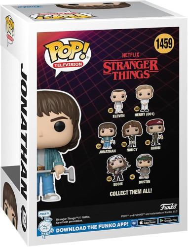 Funko Pop! Stranger Things – Jonathan #1459 - Stranger Things - #1459