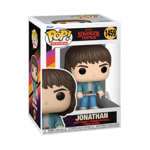 Funko Pop! Stranger Things - 4ª Temporada - Jonathan Com Taco De Golfe #1459 - Stranger Things - #1459