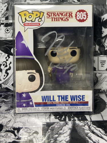 Funko Pop! Stranger Things - Will the Wise - Autografado pelo ator Noah Schnapp-Stranger Things-805