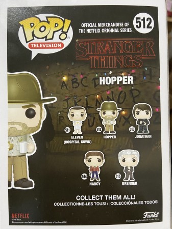 Funko Pop! Stranger Things: Hopper (chase) - Stranger Things - #512
