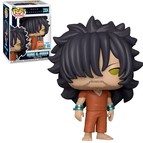 Funko Pop! Sung Il-Hwan 2324 Solo Leveling  SDCC 2026 Limitado FUNKO POP #2324 - Produto Original