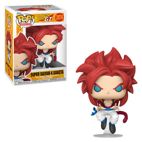 Funko Pop! Super Saiyan 4 Gogeta Dragon Ball Gt #2074 - Produto Original