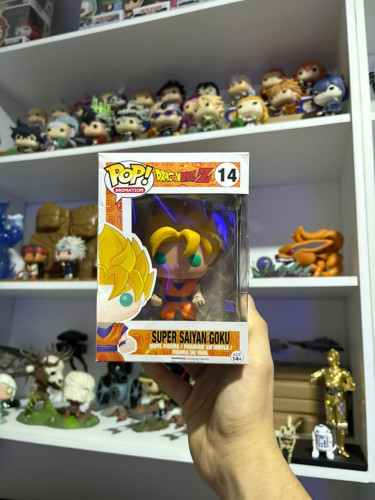 Funko Pop! Super Saiyan Goku Dragon Ball #14 - Produto Original