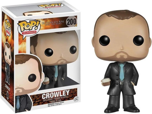 Funko Pop! Supernatural - Crowley #200 Funko Pop! Supernatural #200 - Produto Original