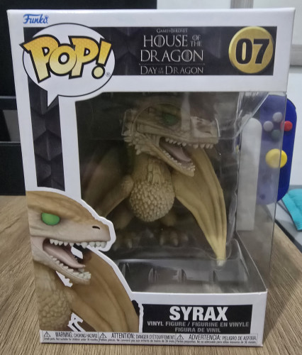 Funko Pop! Syrax House Of The Dragon #07 - Produto Original