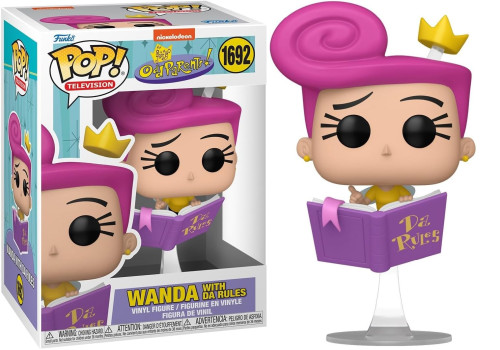 Funko Pop! Tv: Fairly Oddparents - Wanda With Da Rules-Os Padrinhos Mágicos-1692