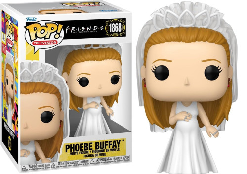 Funko Pop! Tv: Friends - Phoebe Buffay - Wedding Dress Friends #1868 - Produto Original