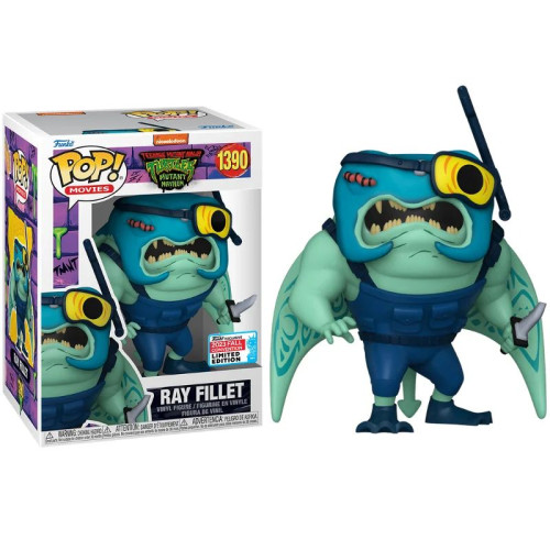 Funko Pop  Tartarugas Ninja Ray Fillet Mutant Mayhen-As Tartarugas Ninjas-1390